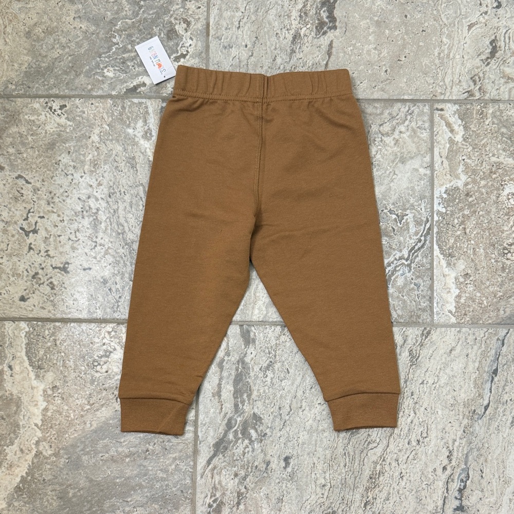 NWT Size 4T Garanimals Gold Brown Joggers